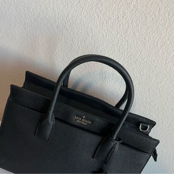 KATE SPADE Black Cameron Street Candace Tote Satchel Handbag Bag Leila - Picture 3 of 14